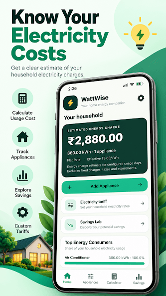 WattWise app preview 3